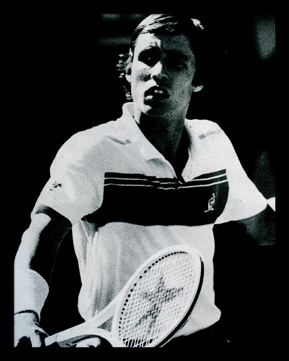 Ivan Lendl art print 40x50cm - Kneissl - UK
