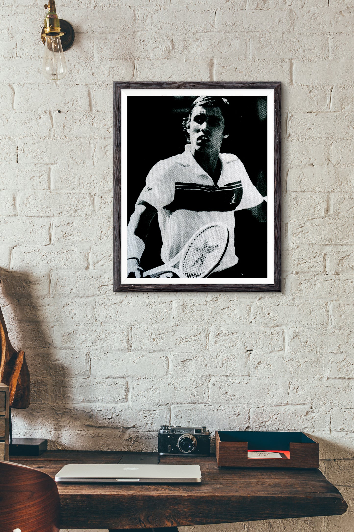 Ivan Lendl art print 40x50cm