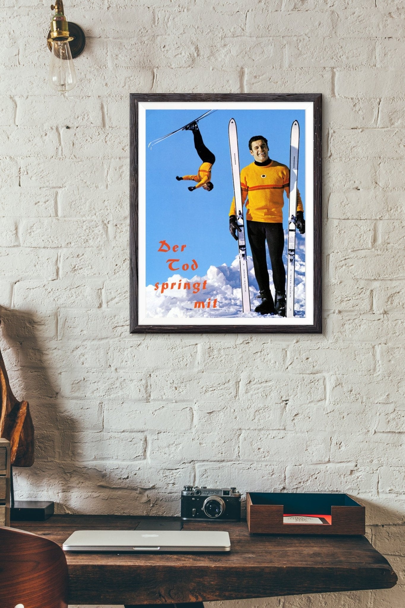 Kneissl history art print 40x50cm - Kneissl - UK