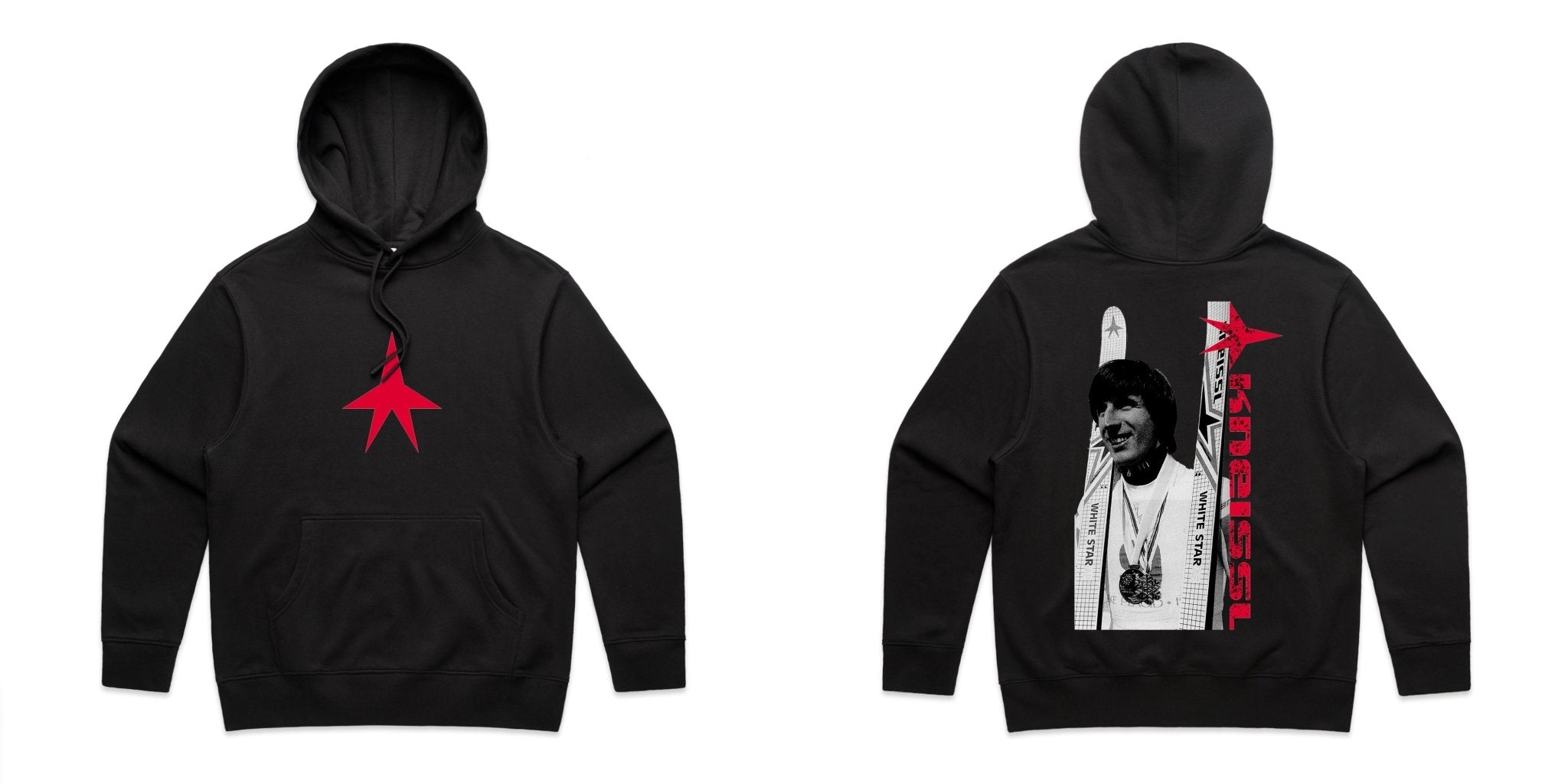 Leonhard Stock Retro Gold Star - Hoodie - Kneissl - UK